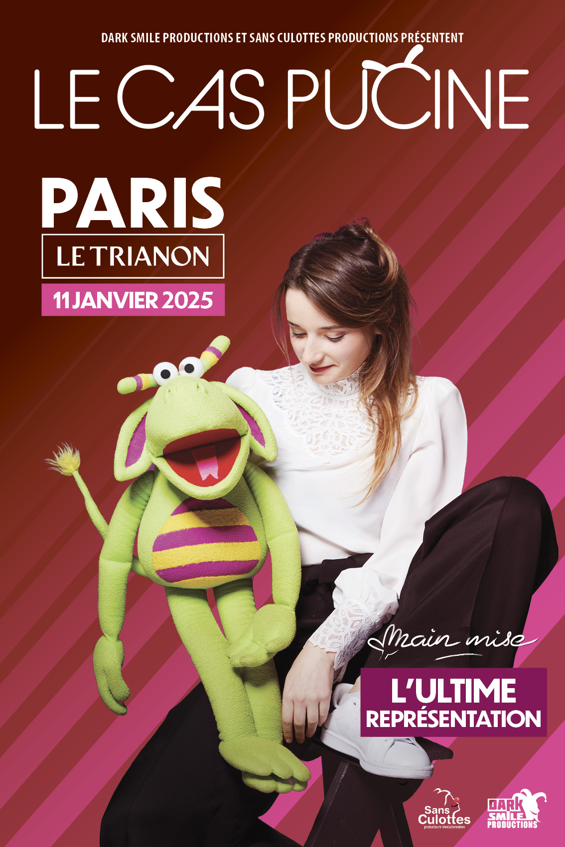 Le Cas Pucine Paris Le Trianon 11 Janvier 2025 Dark Smile Tickets 4384